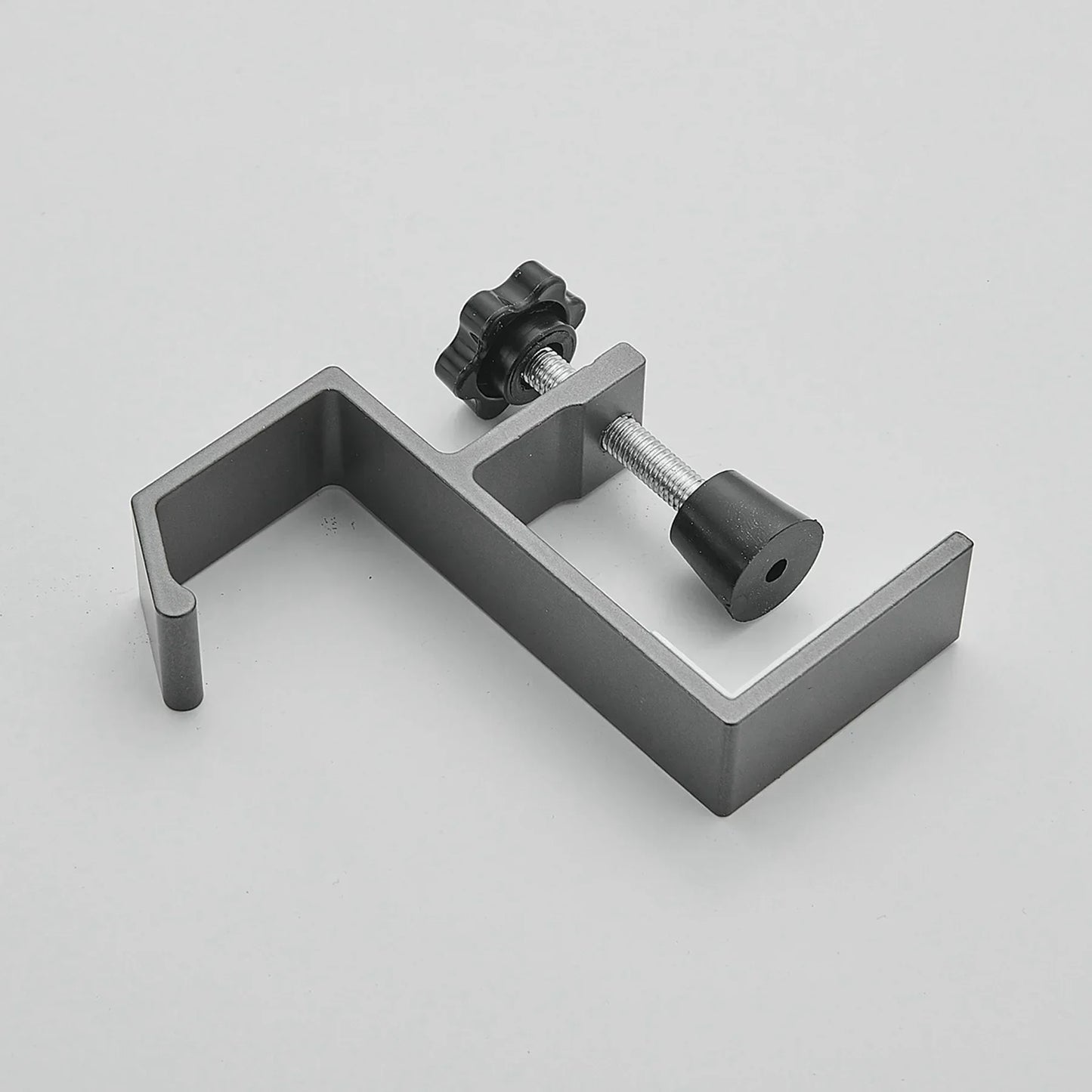 Allist™ Aero Under-Desk Aluminum Clamp Hook | Minimalist No-Drill Storage Mount