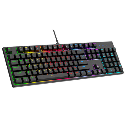 Allist K-104 Mechanical Workstation Keyboard | Tactile Blue Switches & Detachable Type-C Cable