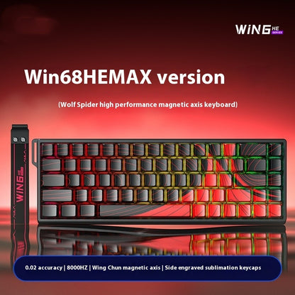 Magnetic Axis Mechanical Keyboard Specially For Gaming