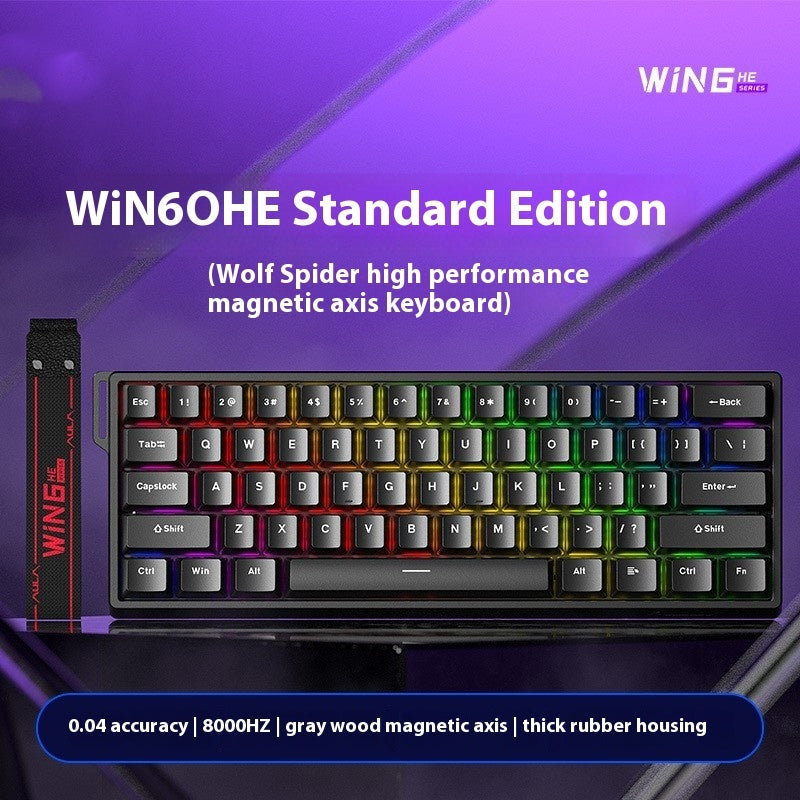 Magnetic Axis Mechanical Keyboard Specially For Gaming