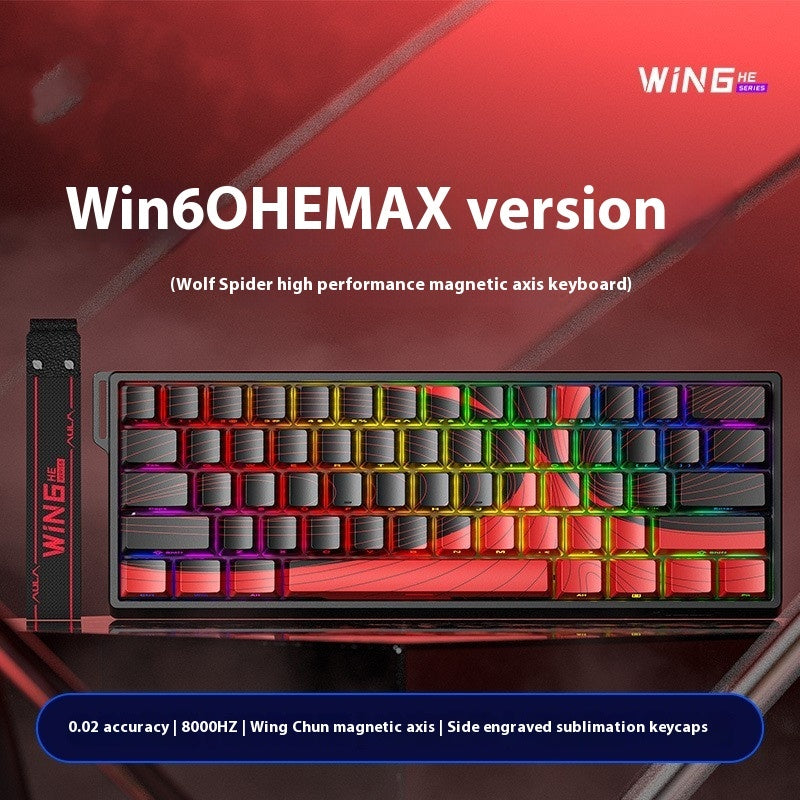 Magnetic Axis Mechanical Keyboard Specially For Gaming