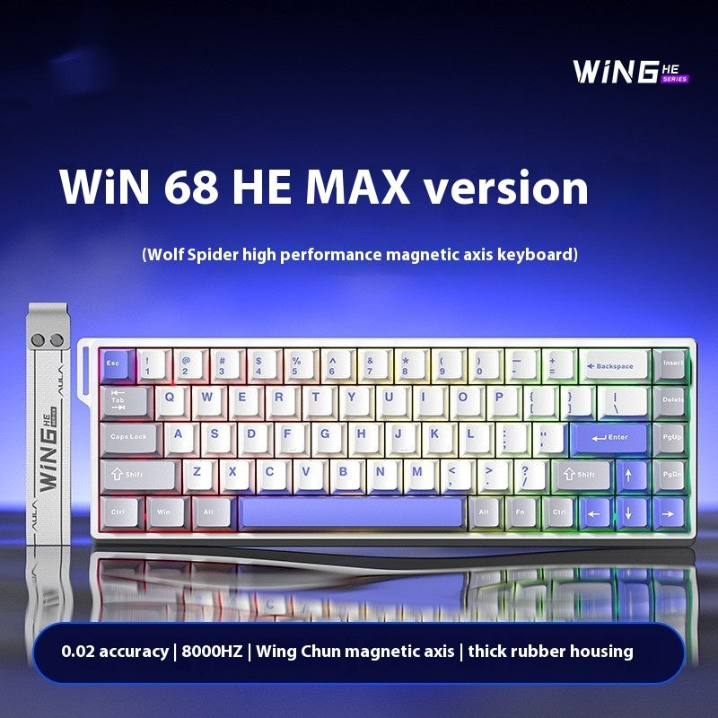 Magnetic Axis Mechanical Keyboard Specially For Gaming