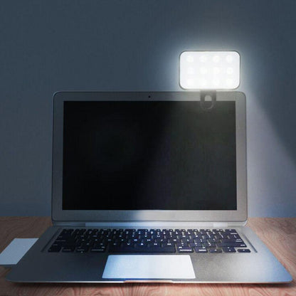 Allist AeroFill Video Task Light | Portable Clip-On LED for Zoom, Tablets & Smartphones