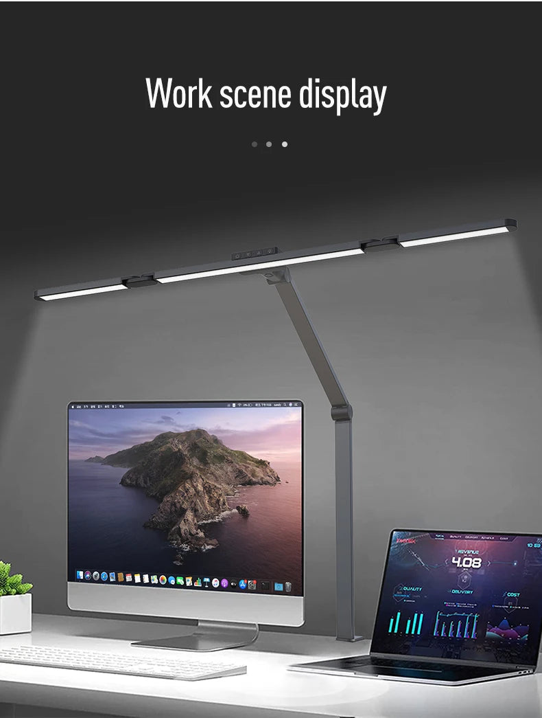 Allist Horizon Ultra 24W Professional Desk Lamp | Wide-Angle Multi-Monitor Illumination & Desktop Remote