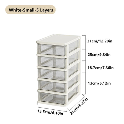 Allist Vista Modular Desktop Drawer System | High-Clarity Stationery & Tech Organizer