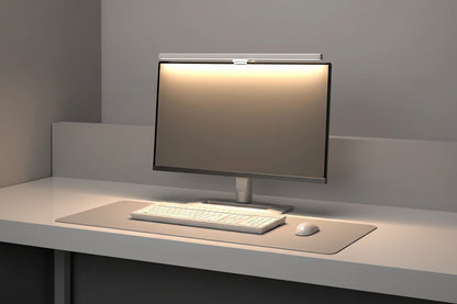 Allist™ Horizon 50 Monitor Light Bar | Asymmetrical Eye-Care Desk Lamp & Screen Glow