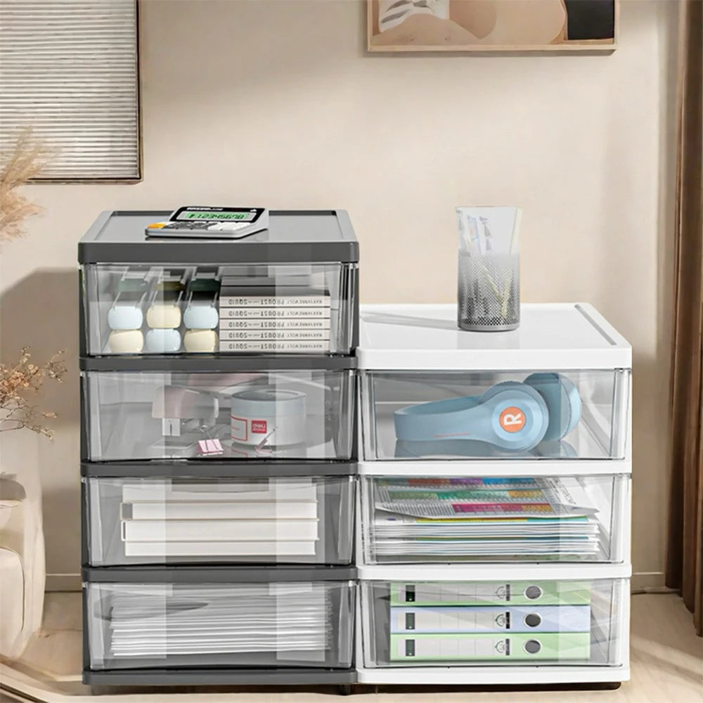 Allist Vista Modular Desktop Drawer System | High-Clarity Stationery & Tech Organizer