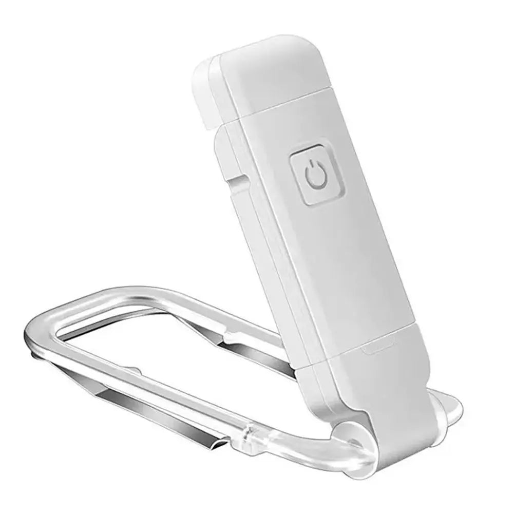 Allist Orbit Portable Reading Light | Multi-Axis Articulating Clip Lamp & Bookmark
