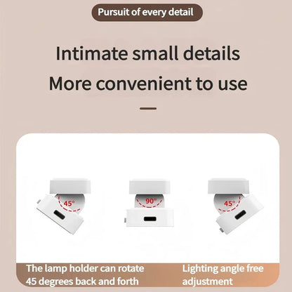Allist™ Aura Magnetic Task Light | Smart LED Bar with Power Display & Remote Control