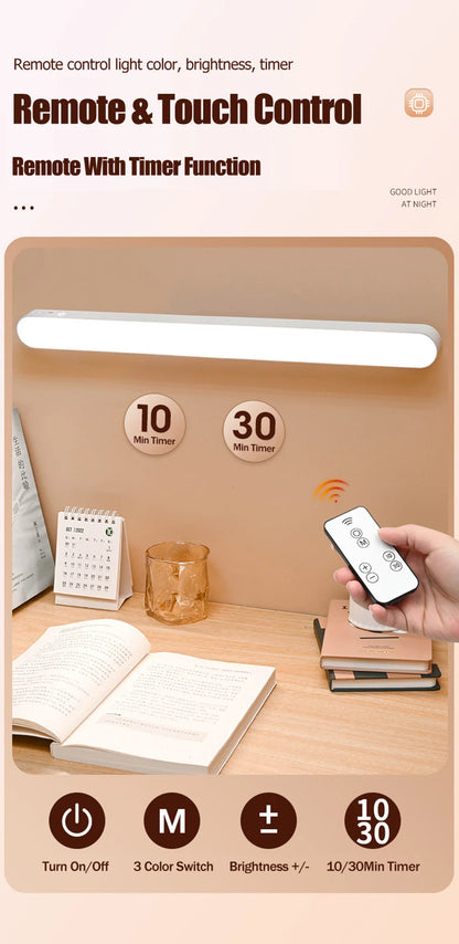 Allist Aura Bar Pro | Magnetic Rechargeable Task Light with Remote & Smart Timer