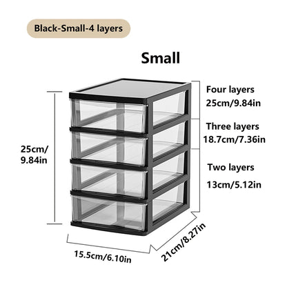 Allist Vista Modular Desktop Drawer System | High-Clarity Stationery & Tech Organizer