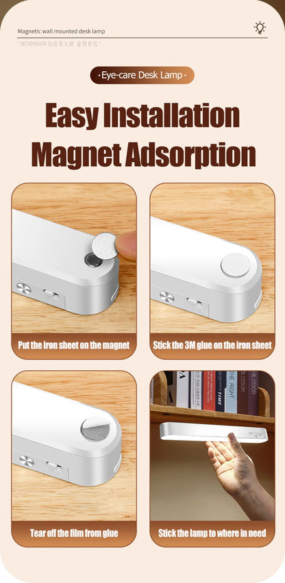 Allist Aura Bar Pro | Magnetic Rechargeable Task Light with Remote & Smart Timer