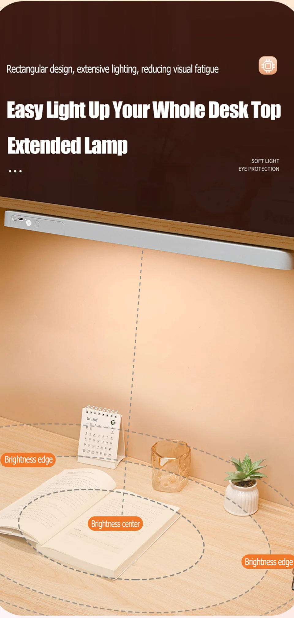 Allist Aura Bar Pro | Magnetic Rechargeable Task Light with Remote & Smart Timer