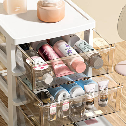 Allist Vista Modular Desktop Drawer System | High-Clarity Stationery & Tech Organizer