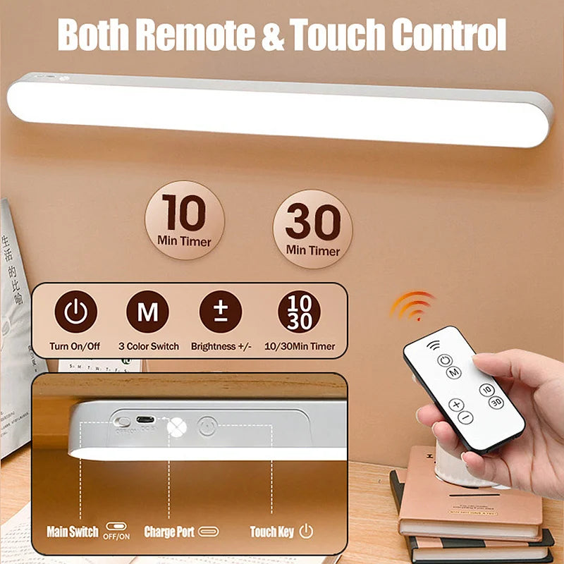Allist Aura Bar Pro | Magnetic Rechargeable Task Light with Remote & Smart Timer