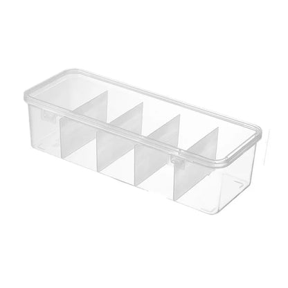Allist ClearGrid Tech & Cable Vault | Modular Transparent Organizer & Dustproof Storage