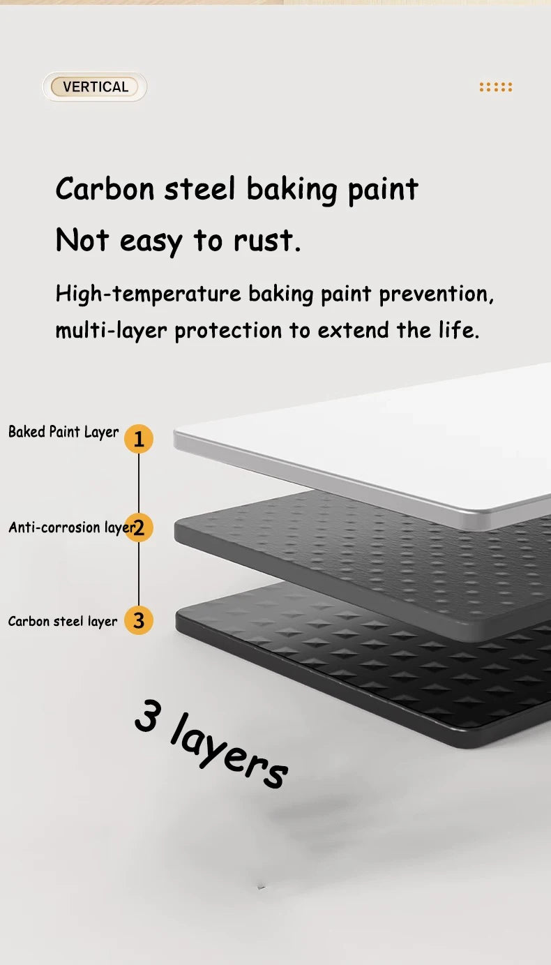 Allist Aero Telescopic Under-Desk Cable Manager | No-Drill Carbon Steel Power Hub