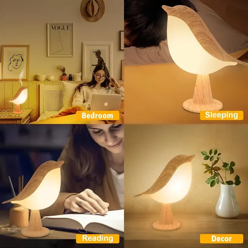 Allist Songbird Ambient LED Lamp | Cordless Touch-Dimmer & Integrated Aroma Diffuser