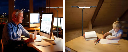 Allist Horizon Ultra 24W Professional Desk Lamp | Wide-Angle Multi-Monitor Illumination & Desktop Remote