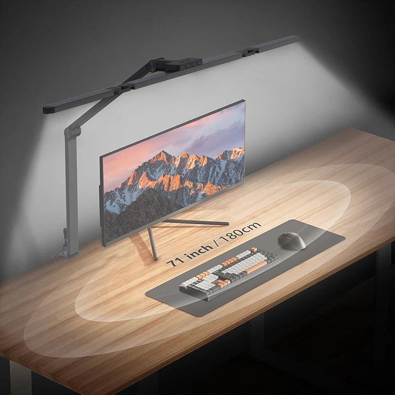 Allist Horizon Ultra 24W Professional Desk Lamp | Wide-Angle Multi-Monitor Illumination & Desktop Remote