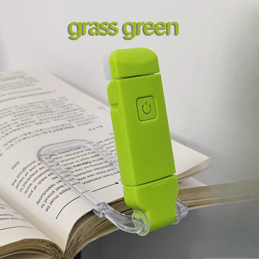 Allist Orbit Portable Reading Light | Multi-Axis Articulating Clip Lamp & Bookmark