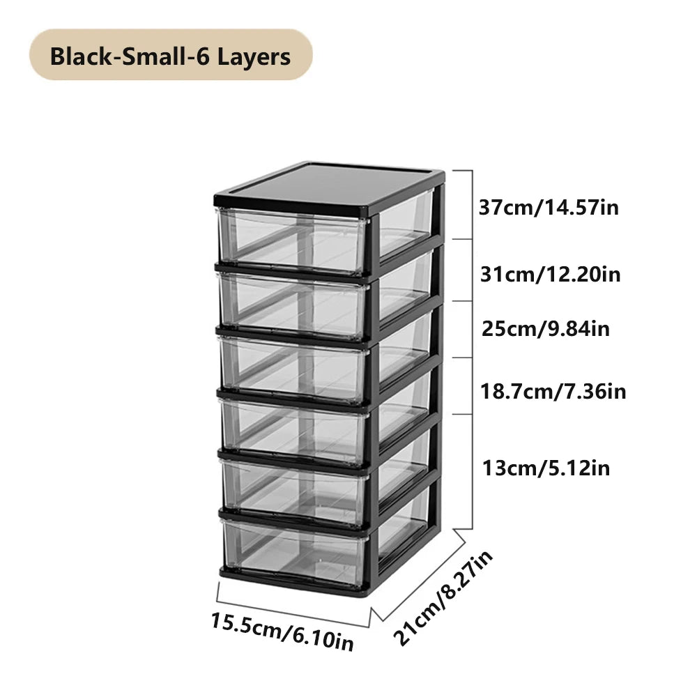 Allist Vista Modular Desktop Drawer System | High-Clarity Stationery & Tech Organizer