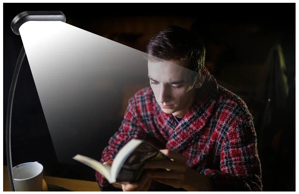 Allist Pivot 5-LED Clip-On Task Light | Ultra-Portable Flexible Reading & Focus Lamp