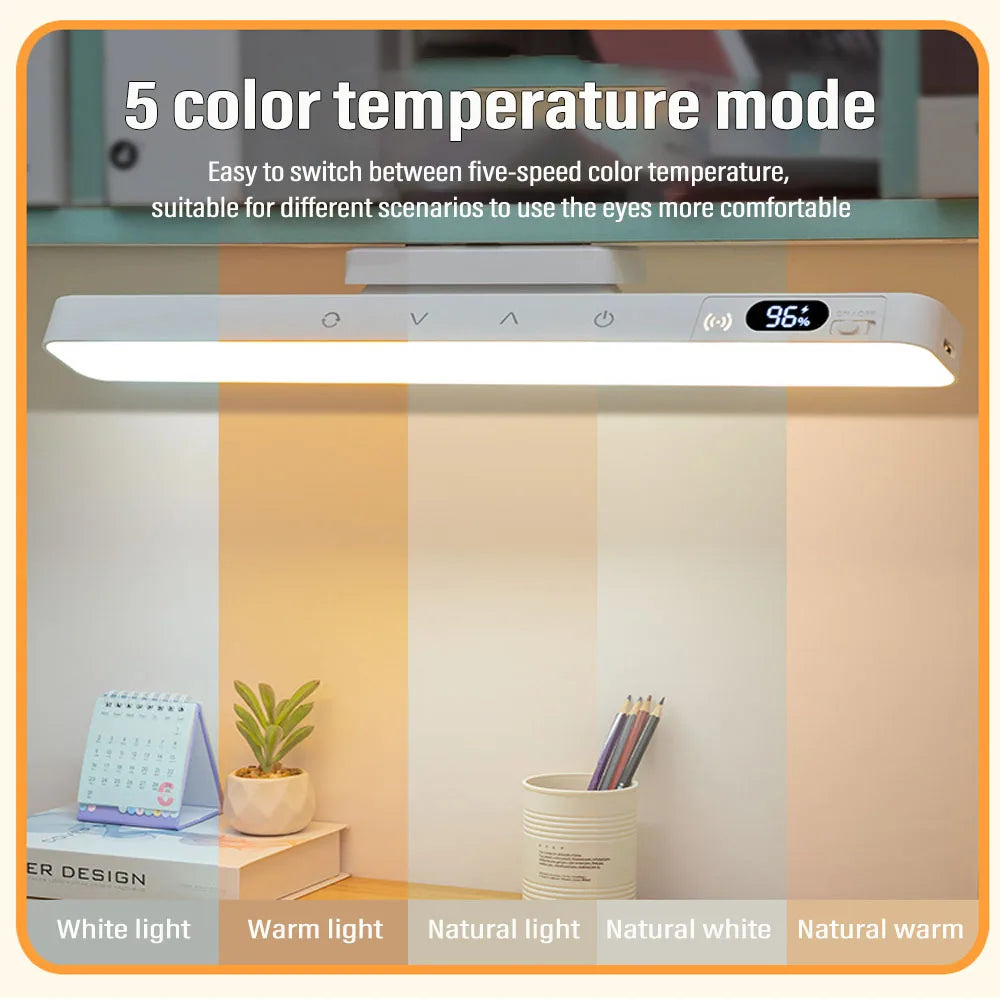 Allist™ Aura Magnetic Task Light | Smart LED Bar with Power Display & Remote Control
