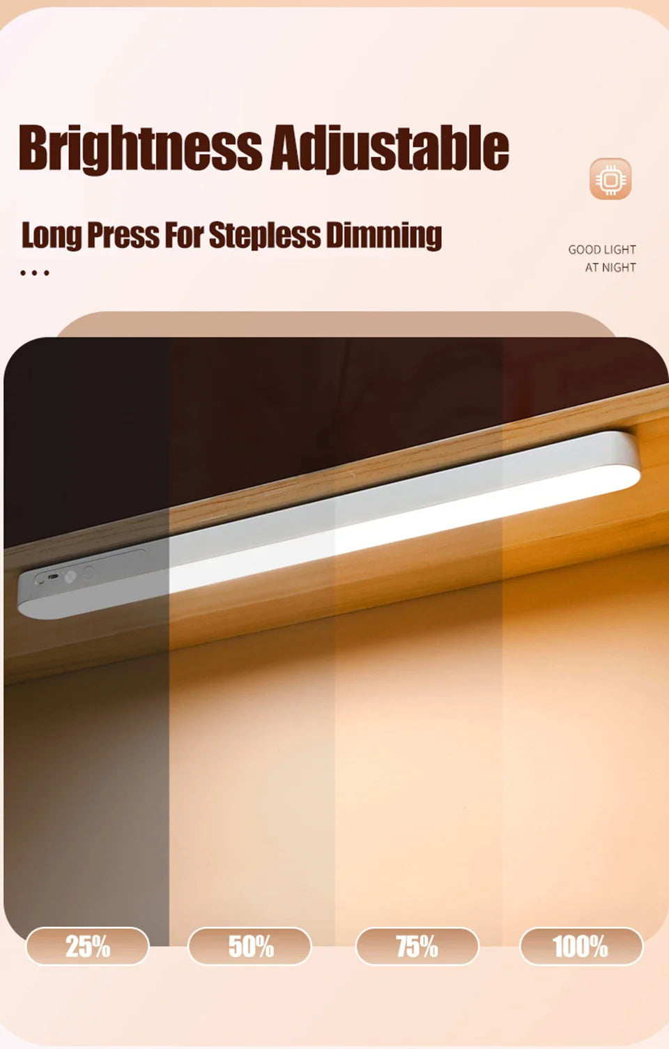 Allist Aura Bar Pro | Magnetic Rechargeable Task Light with Remote & Smart Timer