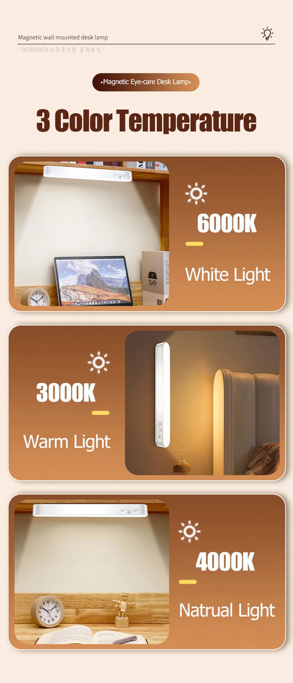 Allist Aura Bar Pro | Magnetic Rechargeable Task Light with Remote & Smart Timer