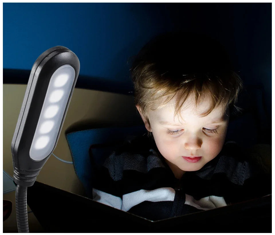 Allist Pivot 5-LED Clip-On Task Light | Ultra-Portable Flexible Reading & Focus Lamp