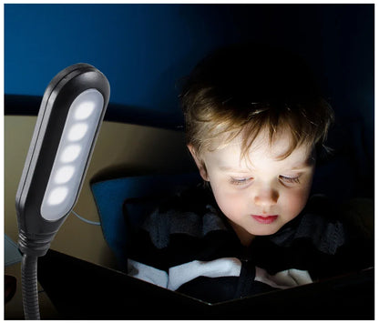 Allist Pivot 5-LED Clip-On Task Light | Ultra-Portable Flexible Reading & Focus Lamp