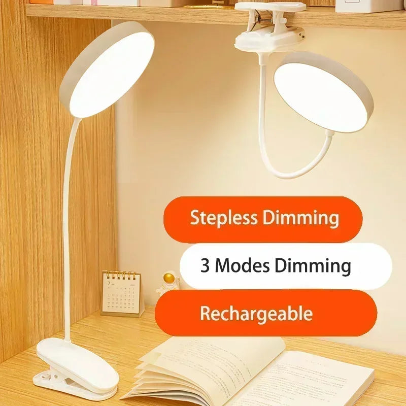 Allist Halo Flex-Mount Task Light | 360° Gooseneck Clip Lamp with Adaptive Dimming