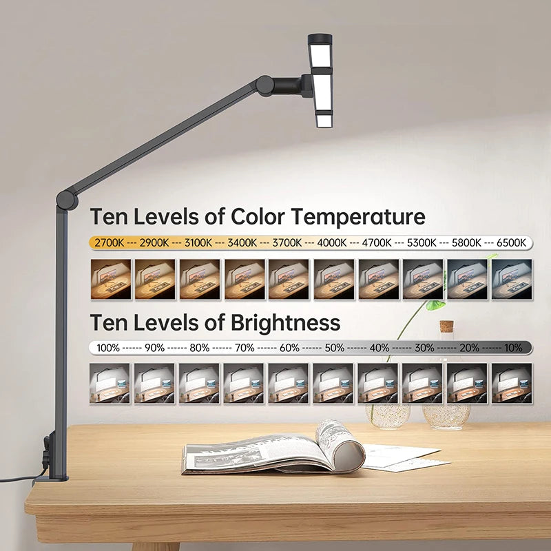 Allist Horizon Ultra 24W Professional Desk Lamp | Wide-Angle Multi-Monitor Illumination & Desktop Remote