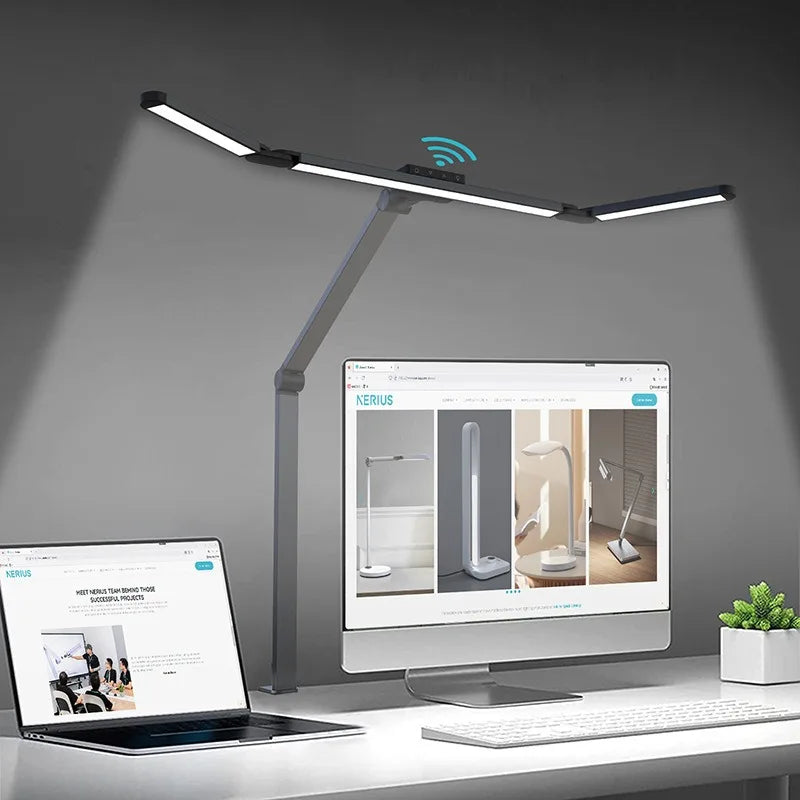 Allist Horizon Ultra 24W Professional Desk Lamp | Wide-Angle Multi-Monitor Illumination & Desktop Remote