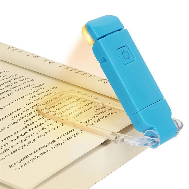 Allist Orbit Portable Reading Light | Multi-Axis Articulating Clip Lamp & Bookmark