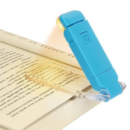 Allist Orbit Portable Reading Light | Multi-Axis Articulating Clip Lamp & Bookmark