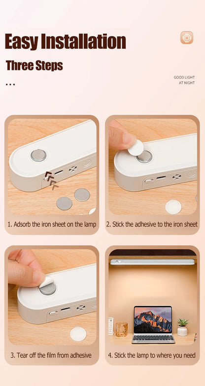 Allist Aura Bar Pro | Magnetic Rechargeable Task Light with Remote & Smart Timer