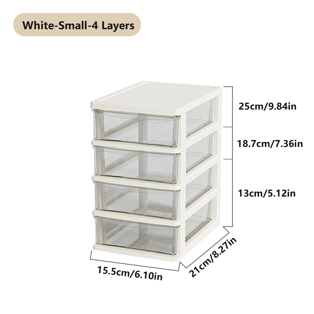 Allist Vista Modular Desktop Drawer System | High-Clarity Stationery & Tech Organizer
