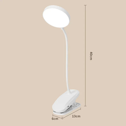 Allist Halo Flex-Mount Task Light | 360° Gooseneck Clip Lamp with Adaptive Dimming