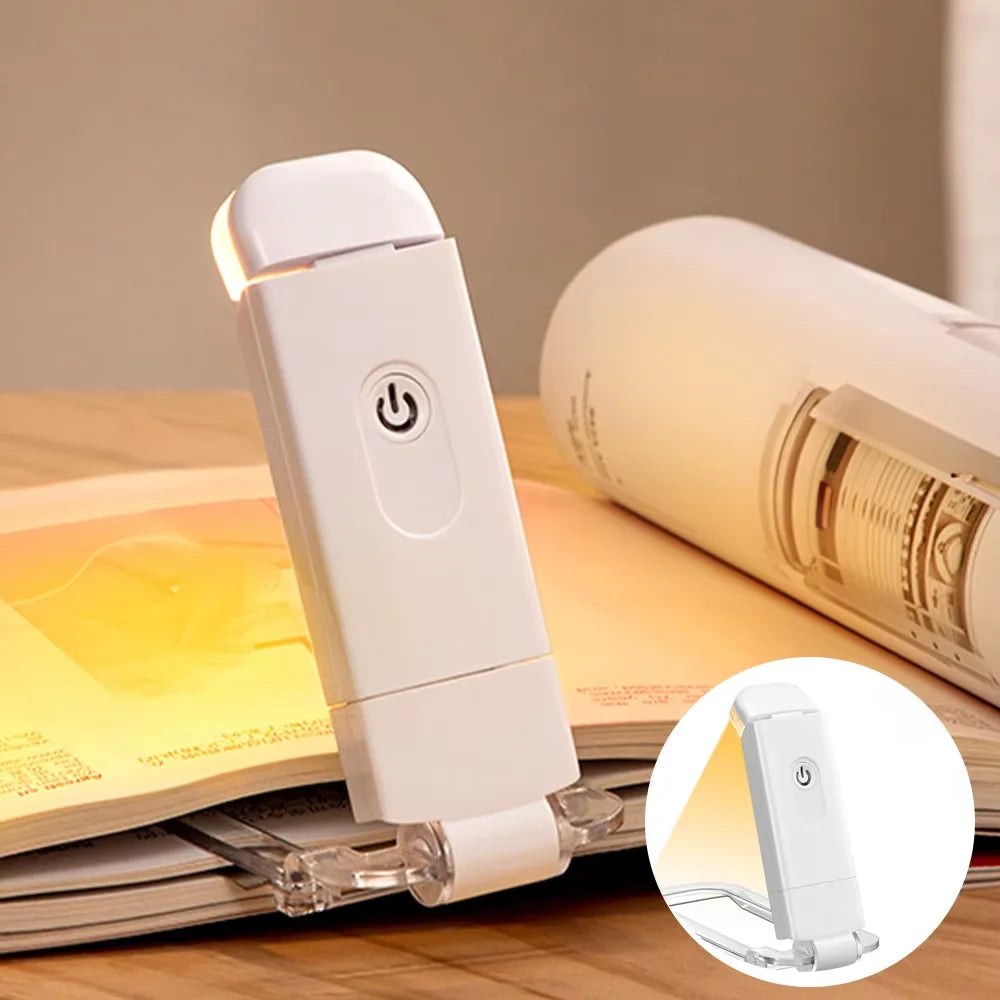 Allist Orbit Portable Reading Light | Multi-Axis Articulating Clip Lamp & Bookmark