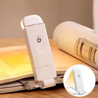 Allist Orbit Portable Reading Light | Multi-Axis Articulating Clip Lamp & Bookmark
