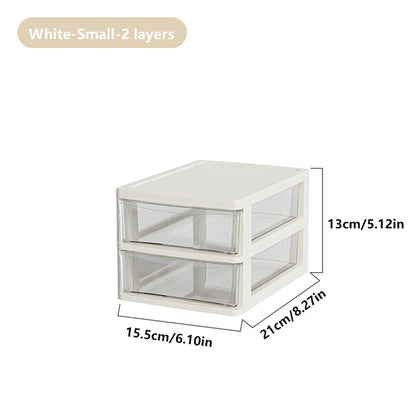 Allist Vista Modular Desktop Drawer System | High-Clarity Stationery & Tech Organizer