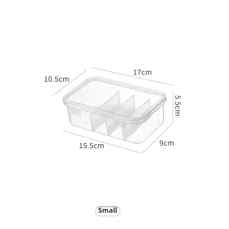 Allist ClearGrid Tech & Cable Vault | Modular Transparent Organizer & Dustproof Storage