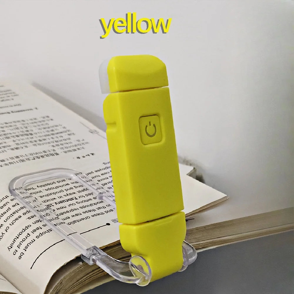 Allist Orbit Portable Reading Light | Multi-Axis Articulating Clip Lamp & Bookmark