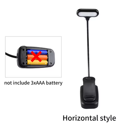 Allist Pivot 5-LED Clip-On Task Light | Ultra-Portable Flexible Reading & Focus Lamp