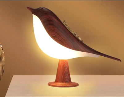 Allist Songbird Ambient LED Lamp | Cordless Touch-Dimmer & Integrated Aroma Diffuser
