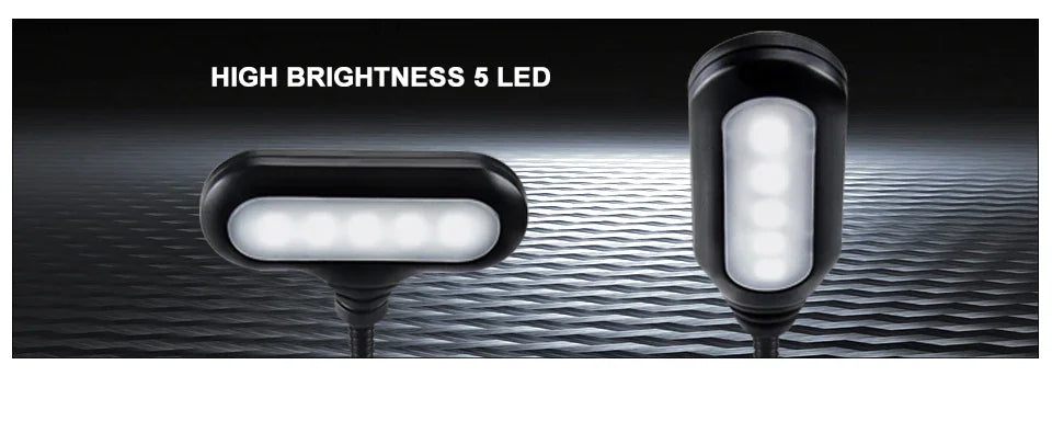 Allist Pivot 5-LED Clip-On Task Light | Ultra-Portable Flexible Reading & Focus Lamp
