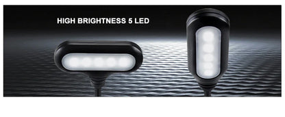 Allist Pivot 5-LED Clip-On Task Light | Ultra-Portable Flexible Reading & Focus Lamp