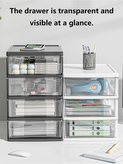 Allist Vista Modular Desktop Drawer System | High-Clarity Stationery & Tech Organizer